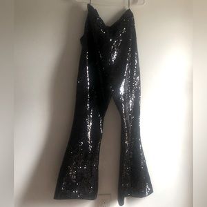 ASOS Sequin Wide Leg Pants